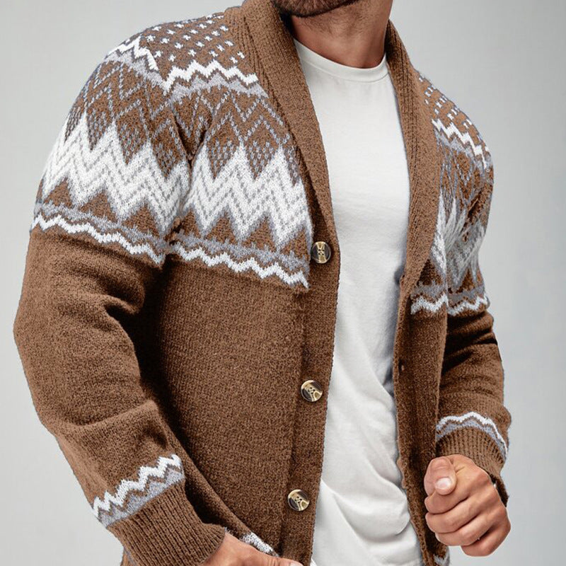 T&P Heritage Knit Edition | European Winter Men’s Cardigan