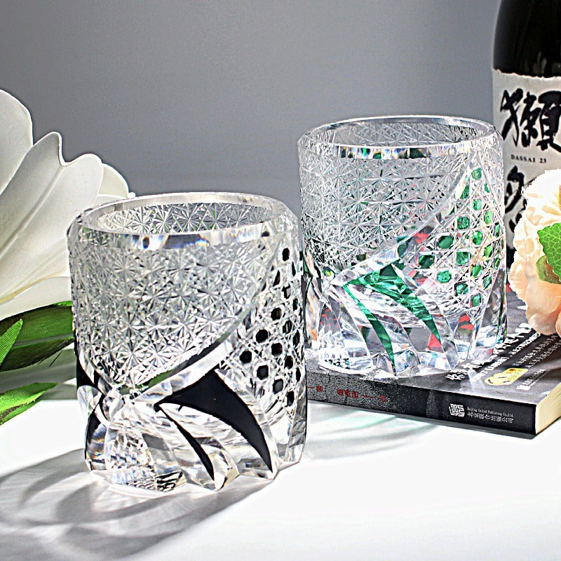 Luxury Handmade Crystal Whiskey Glass – Premium Gift for Men