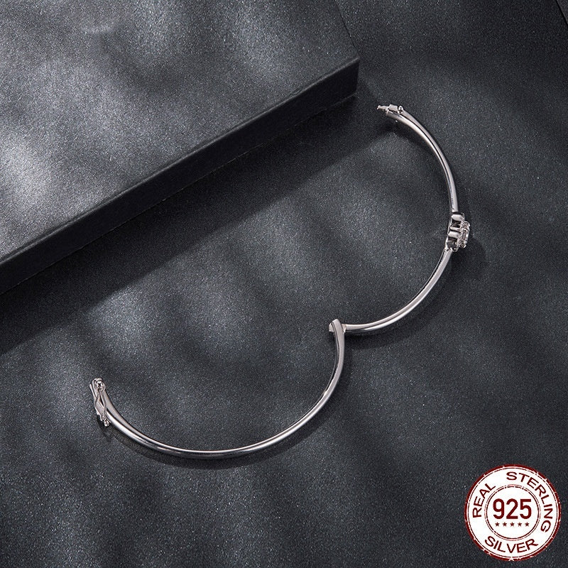 T&P Moissanite Love Bracelet | S925 Sterling Silver D-Color Edition