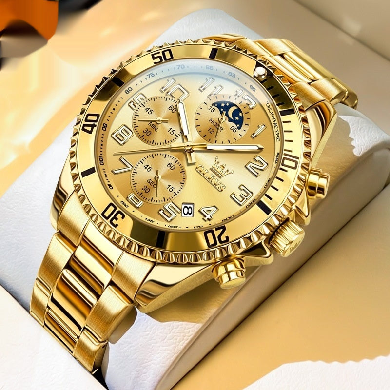 Imperial Gold Chronograph Men’s Luxury Watch | T&P Luxury Store