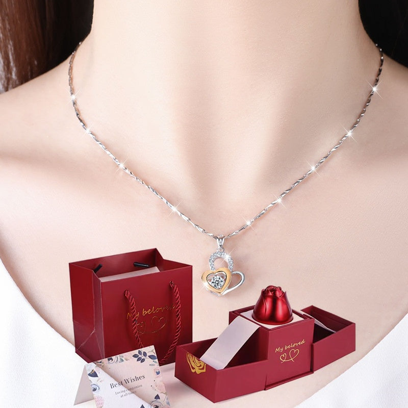 Beating Heart Sterling Silver Necklace – Eternal Love Edition | T&P Elegant Gifts