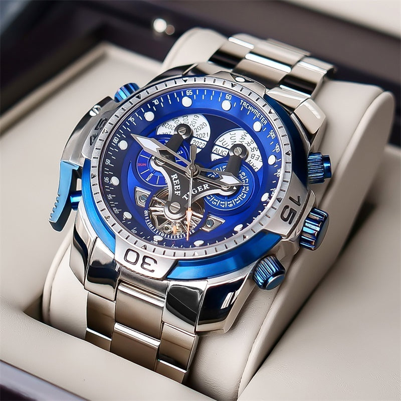 T&P Royal Titan | Blue Gold Automatic Watch – Flagship Series