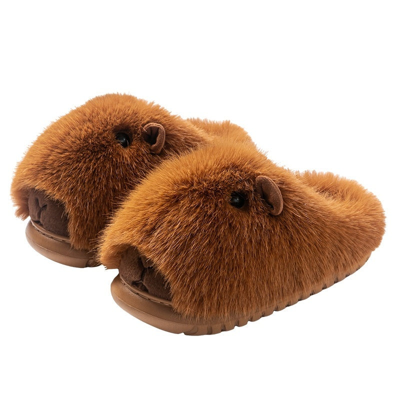 T&P Plush Animal Slippers – Women’s Autumn & Winter Home Slippers