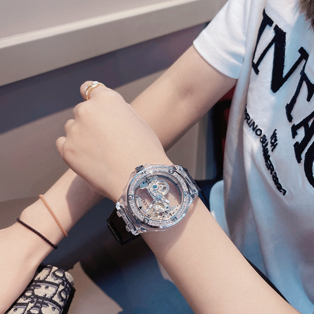 T&P Crystal Motion | Women’s Automatic Skeleton Luxury Watch