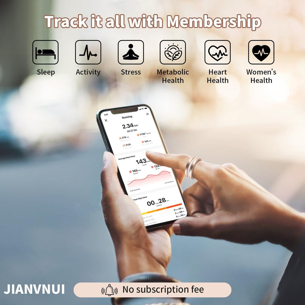 Luxury Smart Ring 2025 – Rose Gold Diamond Edition | T&P Luxury Tech