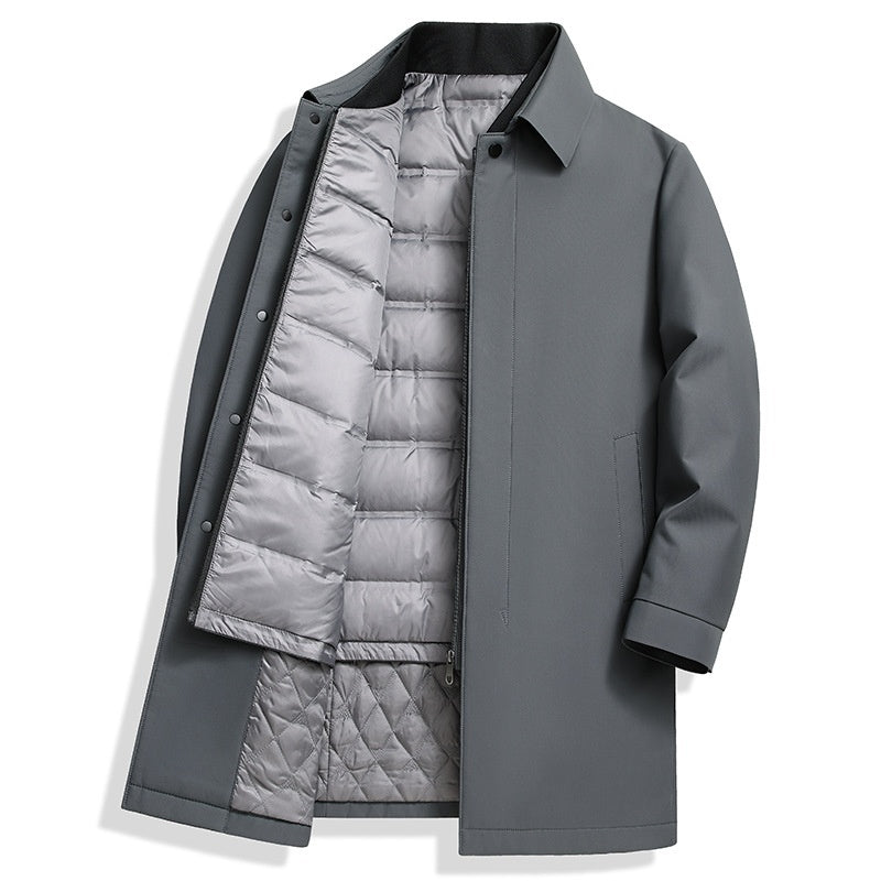 T&P Executive DownLine Coat | Premium Duck Down Men’s Winter Jacket