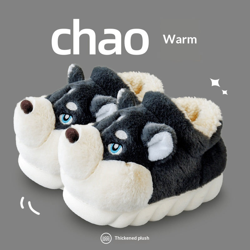 T&P CozyHusky Slippers – Warm Winter Men’s Indoor Slippers