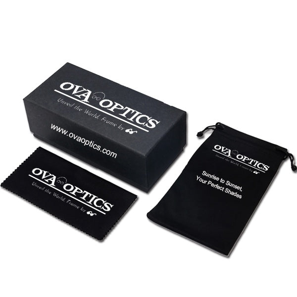 Luxury Sunglasses Packaging Set – Box, Pouch & Cleaning Cloth