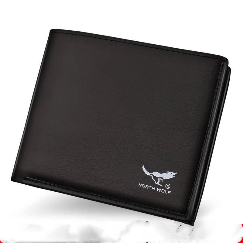 Luxury Men’s Short Leather Wallet – Compact Zipper Design | Premium Quality