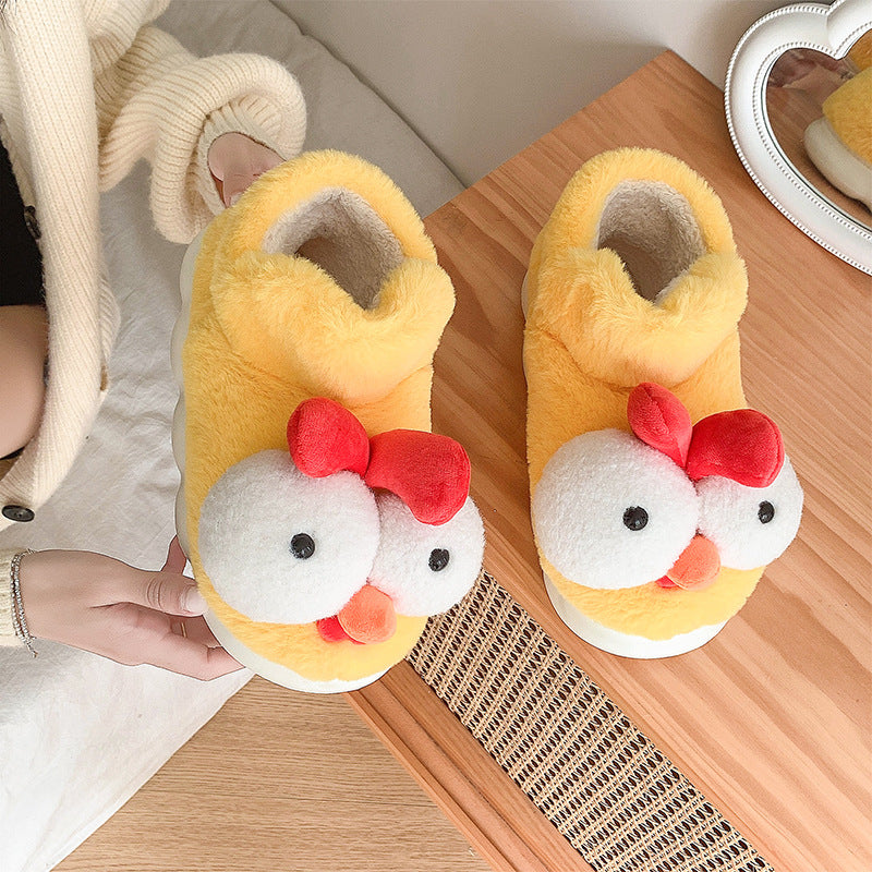 T&P Cute Chick Slippers – Warm Winter Slippers for Women