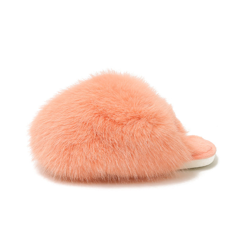 T&P Fluffy Fur Slippers – WOMEN Cozy Home Slippers