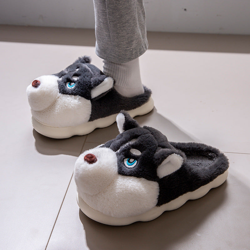 T&P CozyHusky Slippers – Warm Winter Men’s Indoor Slippers