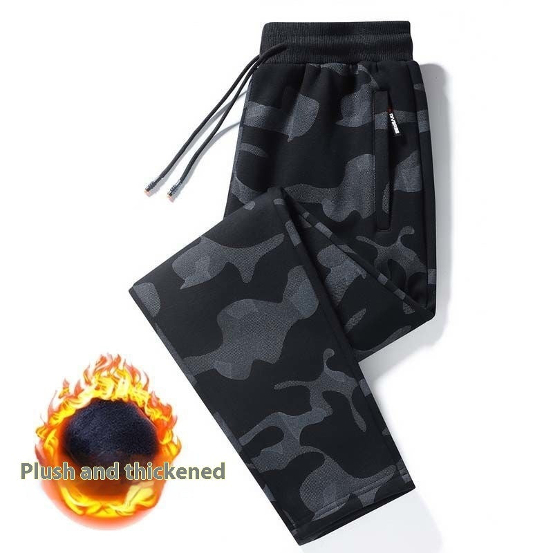 T&P Heavy Camo Winter Joggers | Thick Cotton Plus-Size Joggers