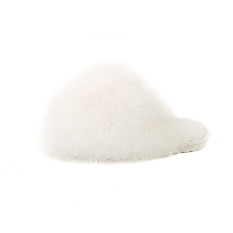T&P Fluffy Fur Slippers – WOMEN Cozy Home Slippers