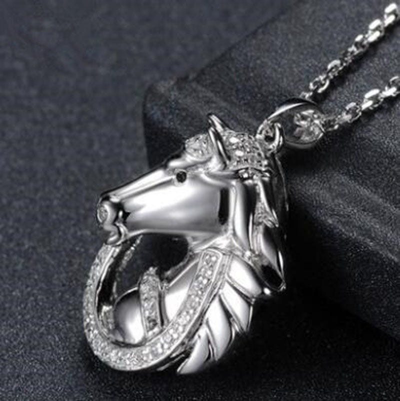 T&P Horse of Power | Silver Pendant for Men – Symbol of Strength