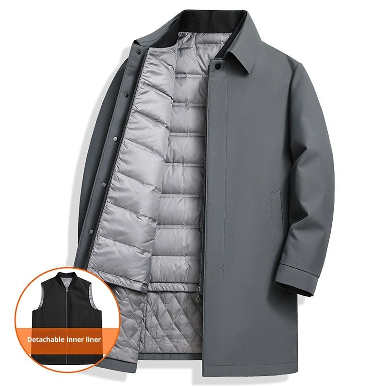T&P Executive DownLine Coat | Premium Duck Down Men’s Winter Jacket