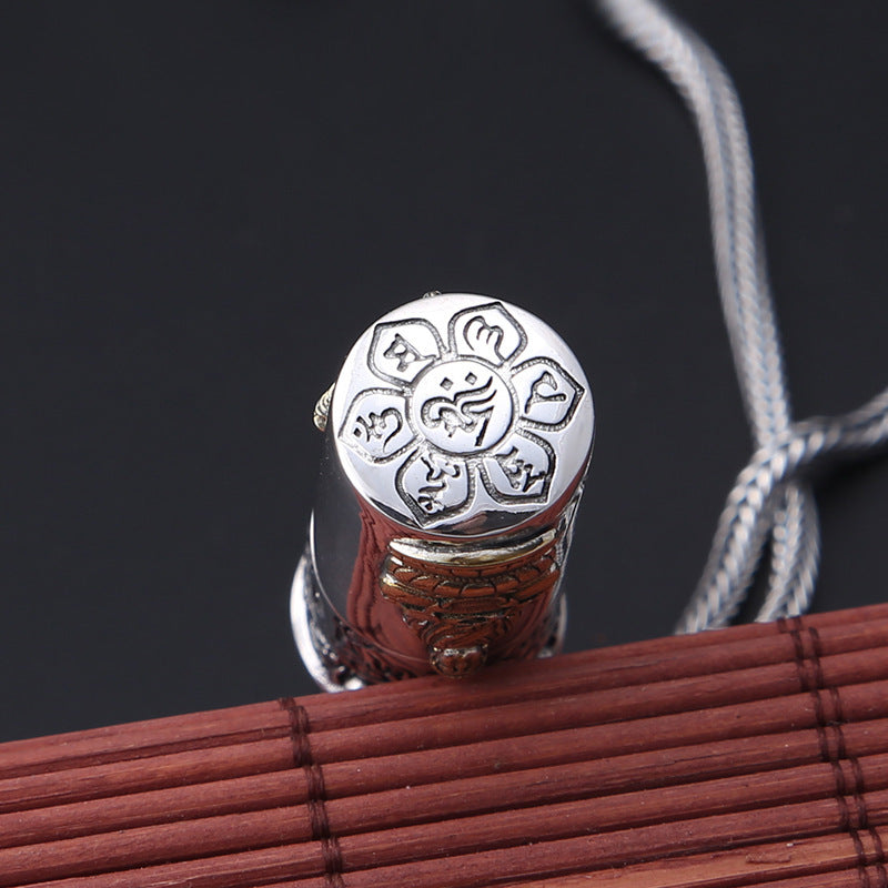 S999 Pure Silver Amulet Pendant – Royal Heritage Edition | T&P Men’s Collection