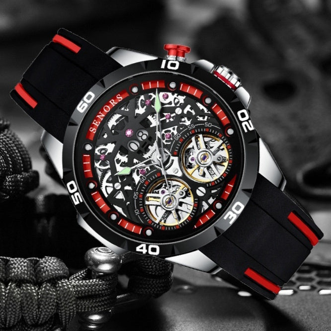 T&P Performance Turbo Automatic Skeleton Watch | Men’s Racing Edition