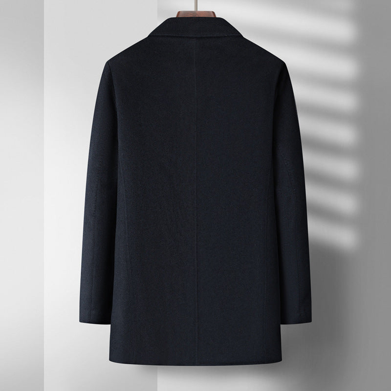 T&P Executive Line | Luxury Black Wool Men’s Coat