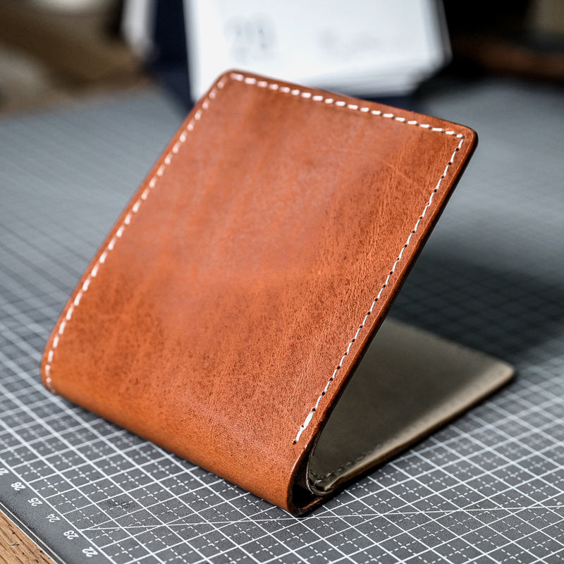 Men’s Fashion Leather Short Wallet – Compact & Stylish