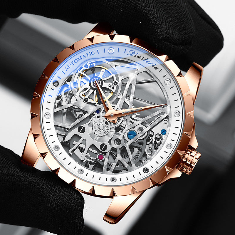 Daystar Fish Scale Mechanical Skeleton Watch | T&P Grandmaster Line
