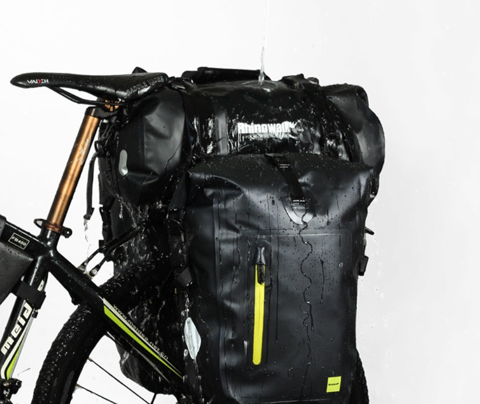 Waterproof Bicycle Rear Rack Bag – Large Capacity Cycling Travel Luggage