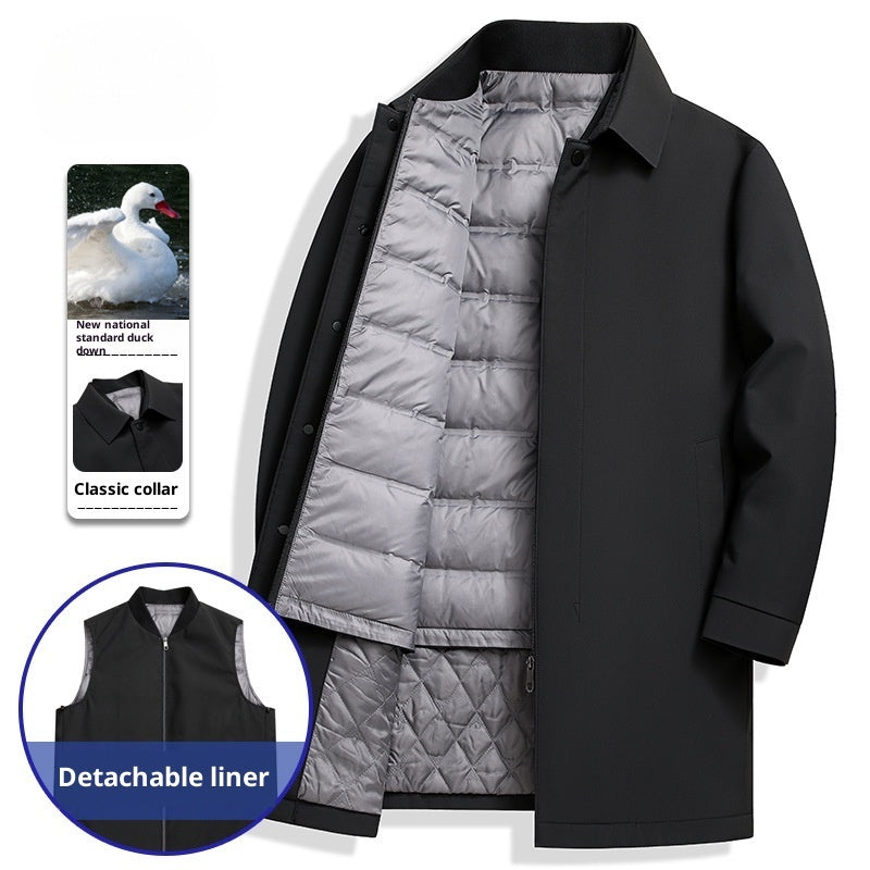 T&P Executive DownLine Coat | Premium Duck Down Men’s Winter Jacket