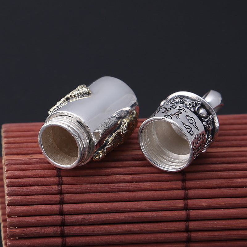 S999 Pure Silver Amulet Pendant – Royal Heritage Edition | T&P Men’s Collection