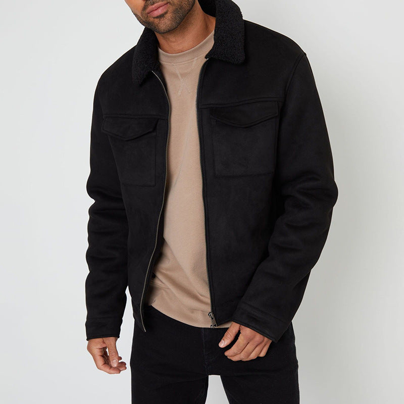 T&P Urban Frost | Premium Men’s Lamb Collar Jacket