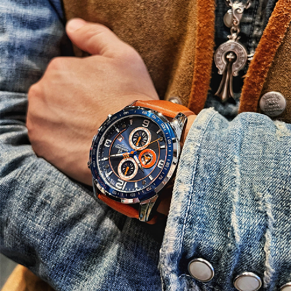 T&P Royal Sport Chrono | Blue & Gold Luxury Men’s Watch