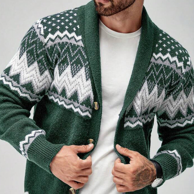 T&P Heritage Knit Edition | European Winter Men’s Cardigan