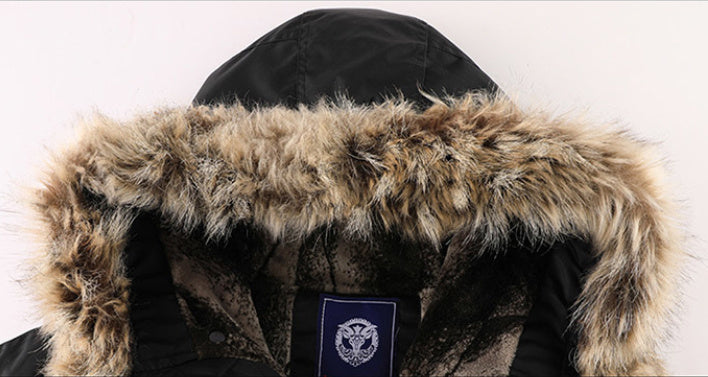 T&P Winter Fury Bomber | Tactical Fur Hood Jacket for Men