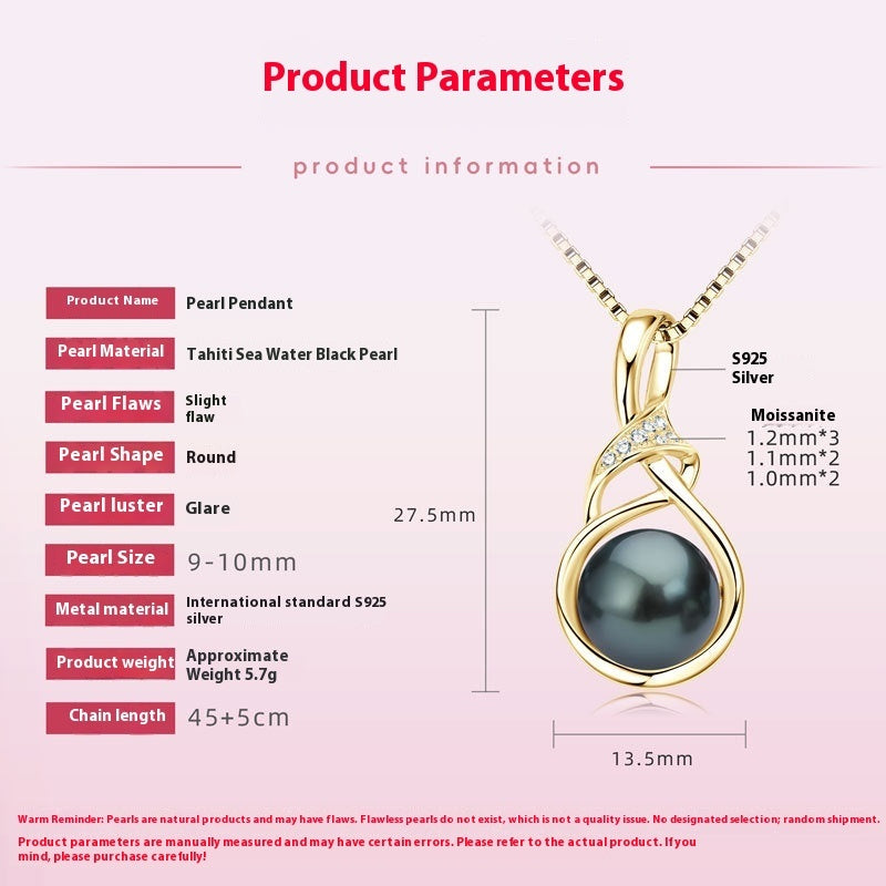 T&P Paris Elegance Pearl Necklace | S925 Gold-Plated French Design