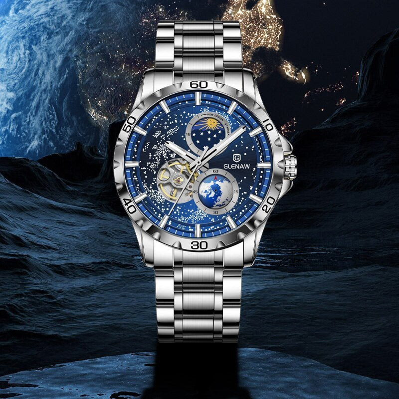 Men’s Stainless Steel Quartz Watch – Elegant Business & Casual Style | T&P Collection