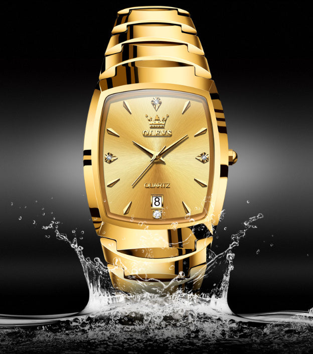 T&P Royal Classic Golden Dynasty Men’s Watch | Tungsten Gold Edition