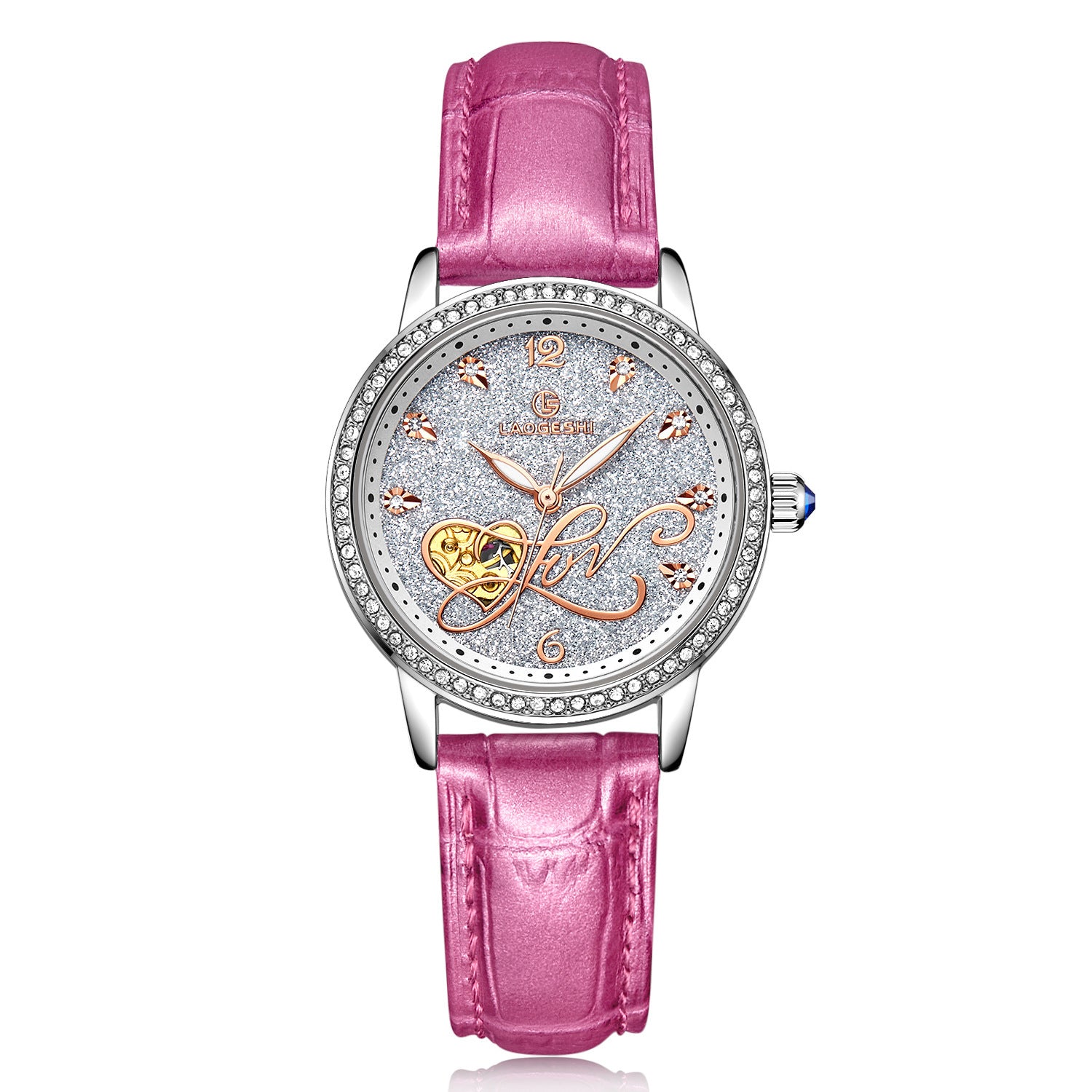 Lady Luxe Automatic Rose Gold Women’s Watch | T&P Luxury Store