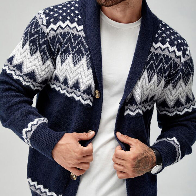 T&P Heritage Knit Edition | European Winter Men’s Cardigan