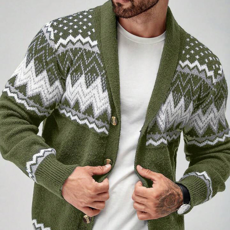 T&P Heritage Knit Edition | European Winter Men’s Cardigan