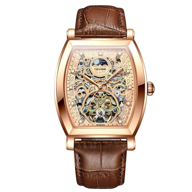 T&P Heritage Rose Skeleton Watch | Automatic Vintage Edition