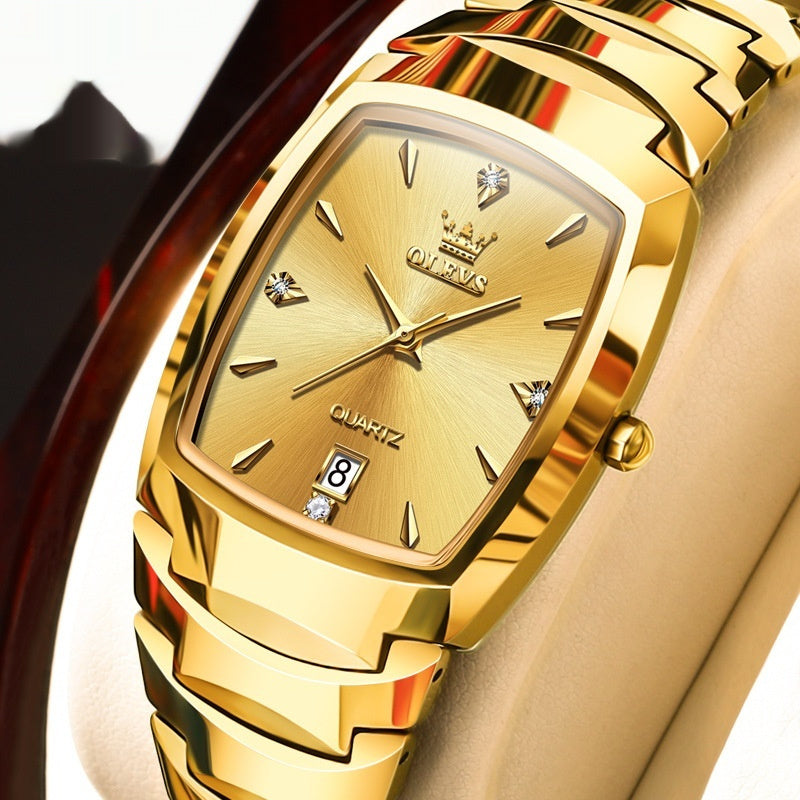T&P Royal Classic Golden Dynasty Men’s Watch | Tungsten Gold Edition