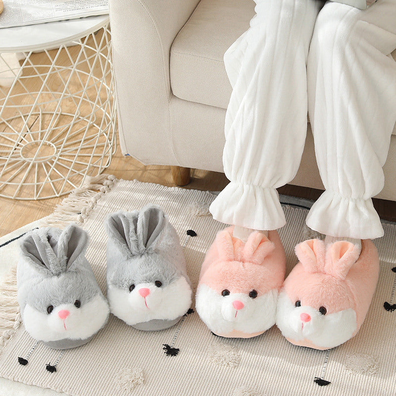 T&P BunnySoft Slippers – Cozy Winter Bunny Slippers for Women