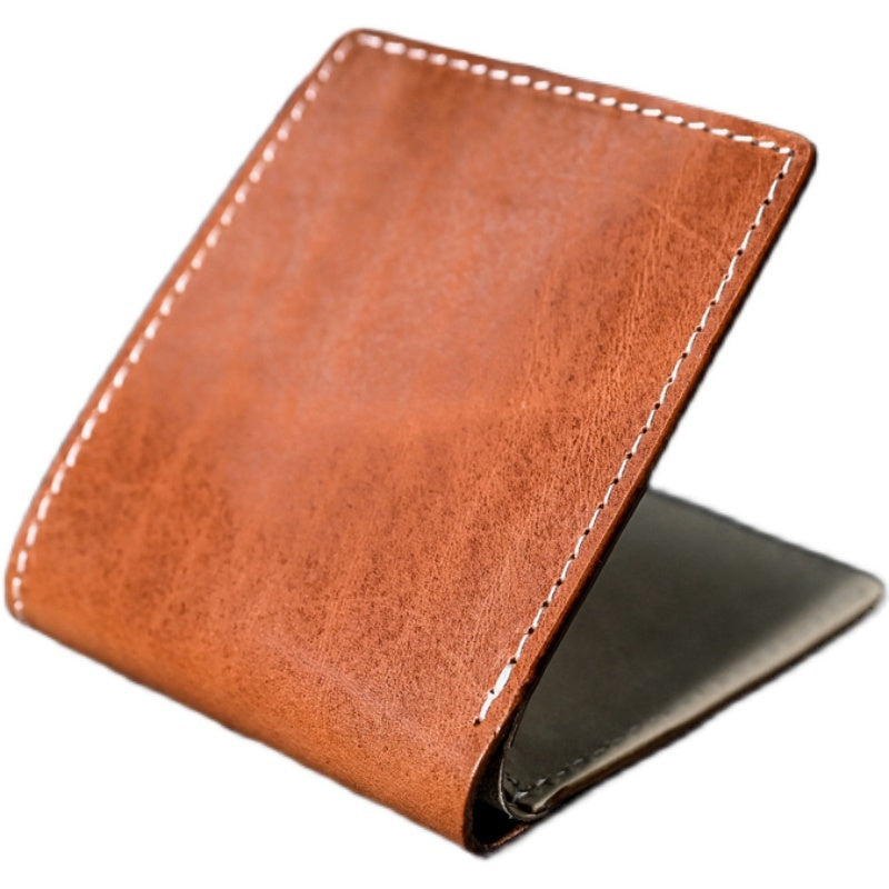 Men’s Fashion Leather Short Wallet – Compact & Stylish