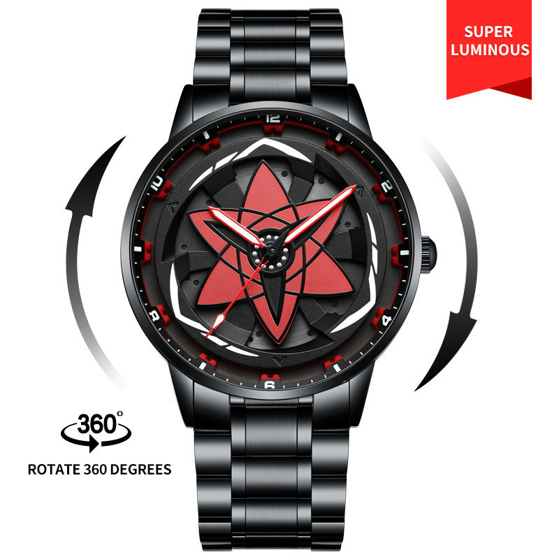 Alpha Titanium Watch – 3D Luminous Men’s Timepiece | T&P Velocity Series