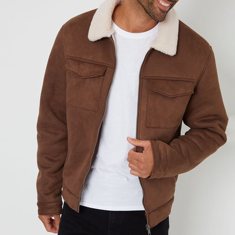 T&P Urban Frost | Premium Men’s Lamb Collar Jacket