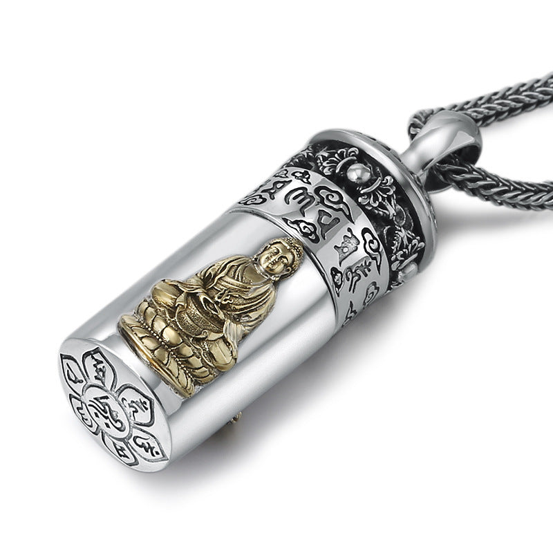 S999 Pure Silver Amulet Pendant – Royal Heritage Edition | T&P Men’s Collection