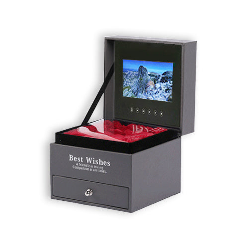 Preserved Flower Gift Box with Video Screen – Luxury Romantic Keepsake for Valentine’s Day & Anniversaries