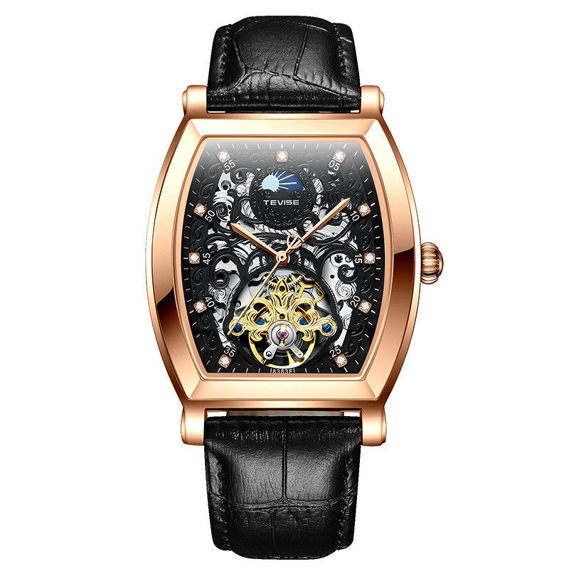 T&P Heritage Rose Skeleton Watch | Automatic Vintage Edition