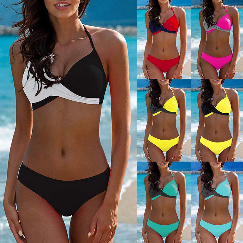 T&P ContrastFlex Bikini – Two-Tone Sporty Summer Swimwear