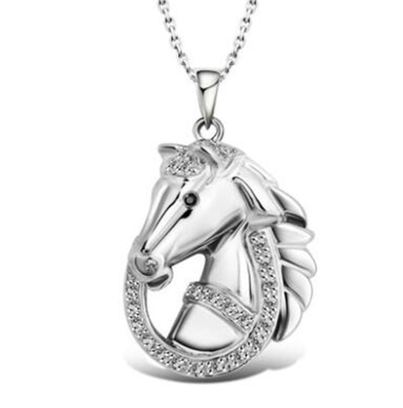T&P Horse of Power | Silver Pendant for Men – Symbol of Strength