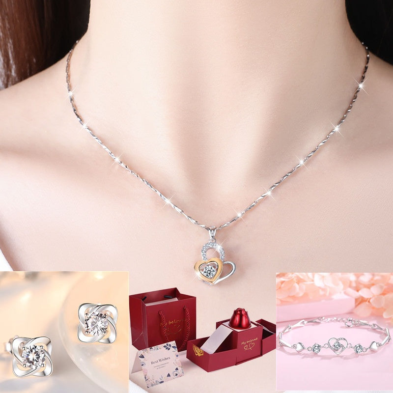 Beating Heart Sterling Silver Necklace – Eternal Love Edition | T&P Elegant Gifts